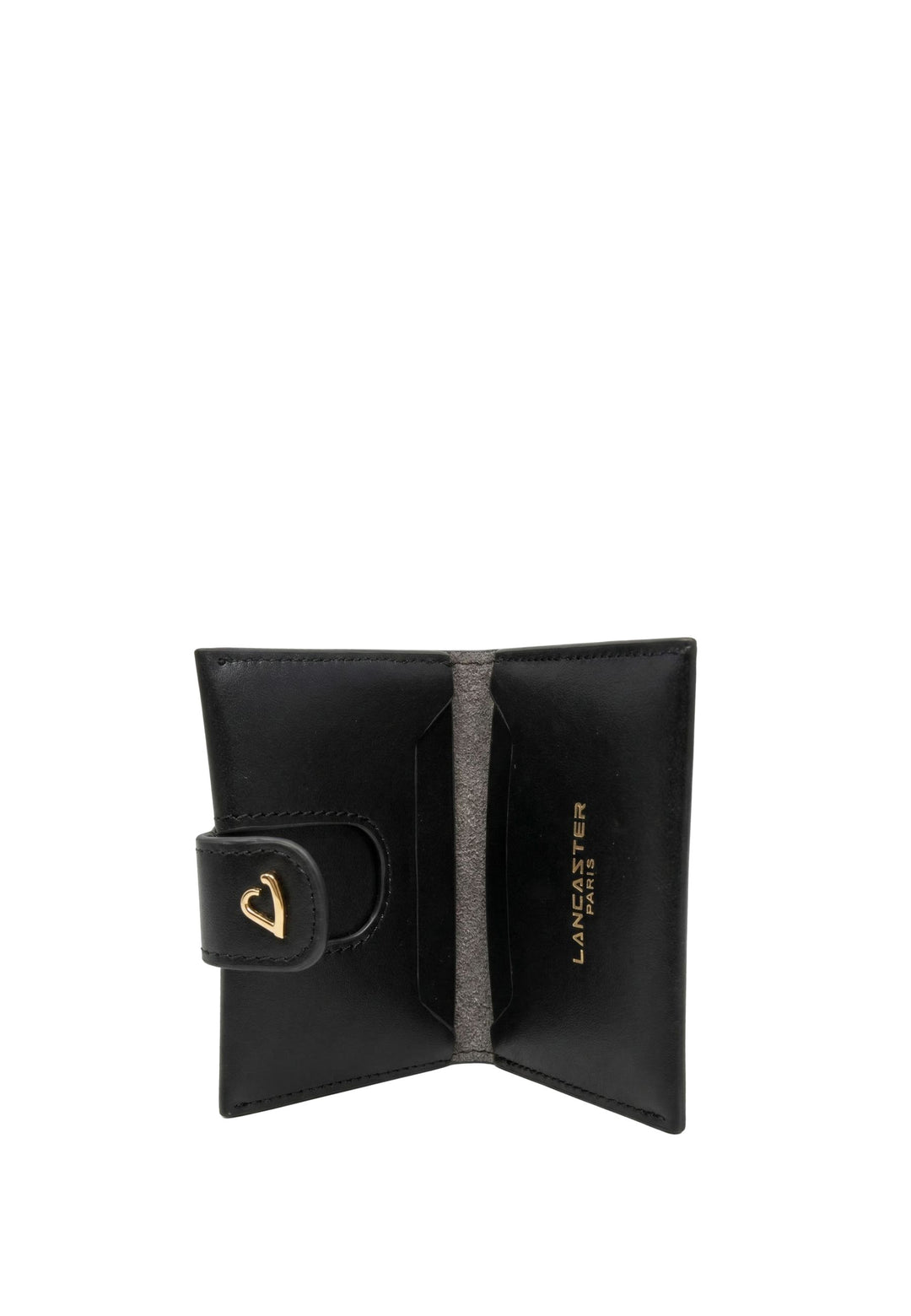 Lancaster Etui na karty z zatrzaskiem Paris Philos Noir