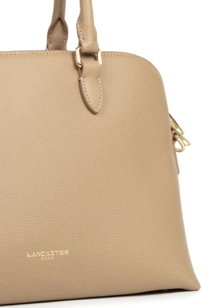 Lancaster Bolsa meia lua com zíper Sierra Jia 538-007 Areia