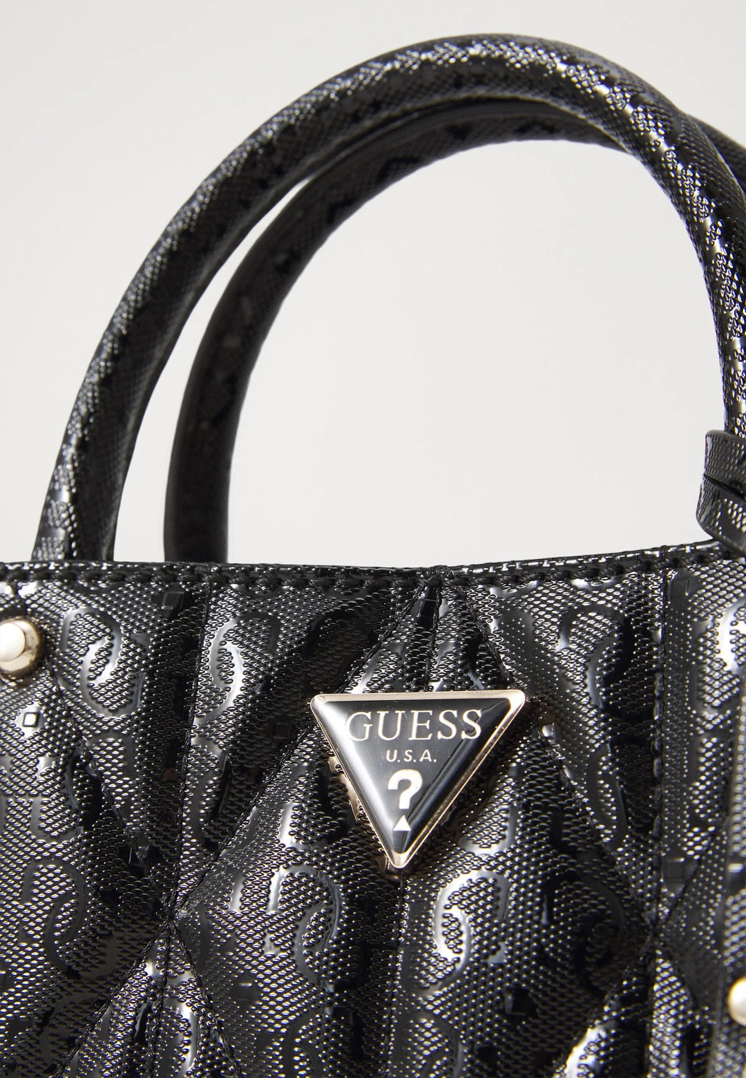Guess Borsa a tracolla Betula Satchel Nero