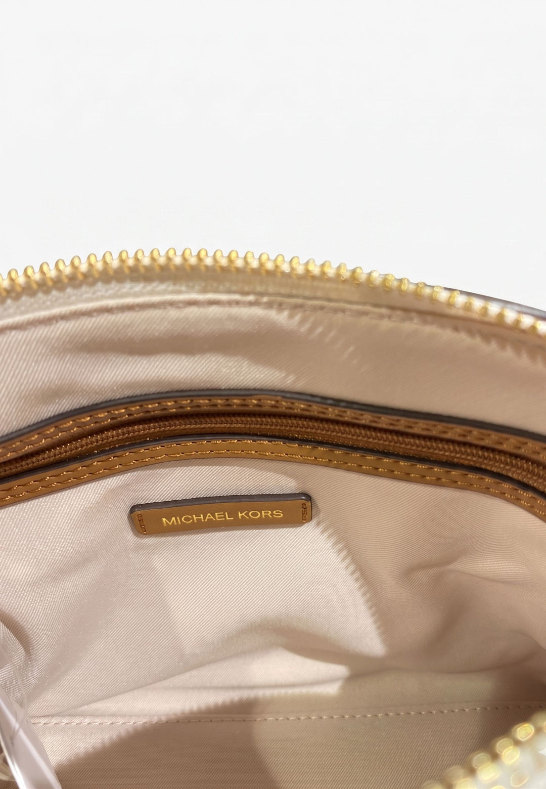 Michael Kors Freddie håndtaske Beige