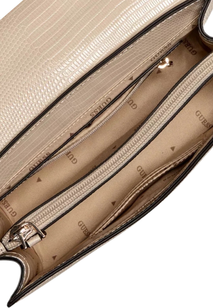 Guess Borsa a tracolla Anadela 3 Comp Satch Taupe