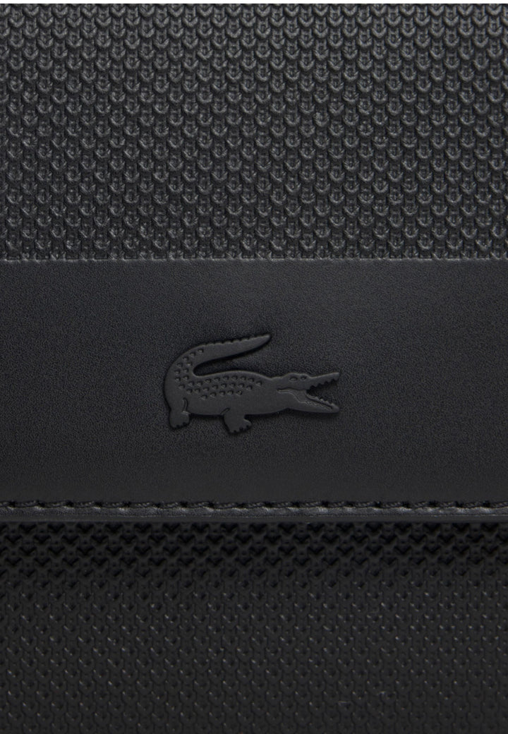 Lacoste Pečių krepšys Mini Chantaco Oda Juoda