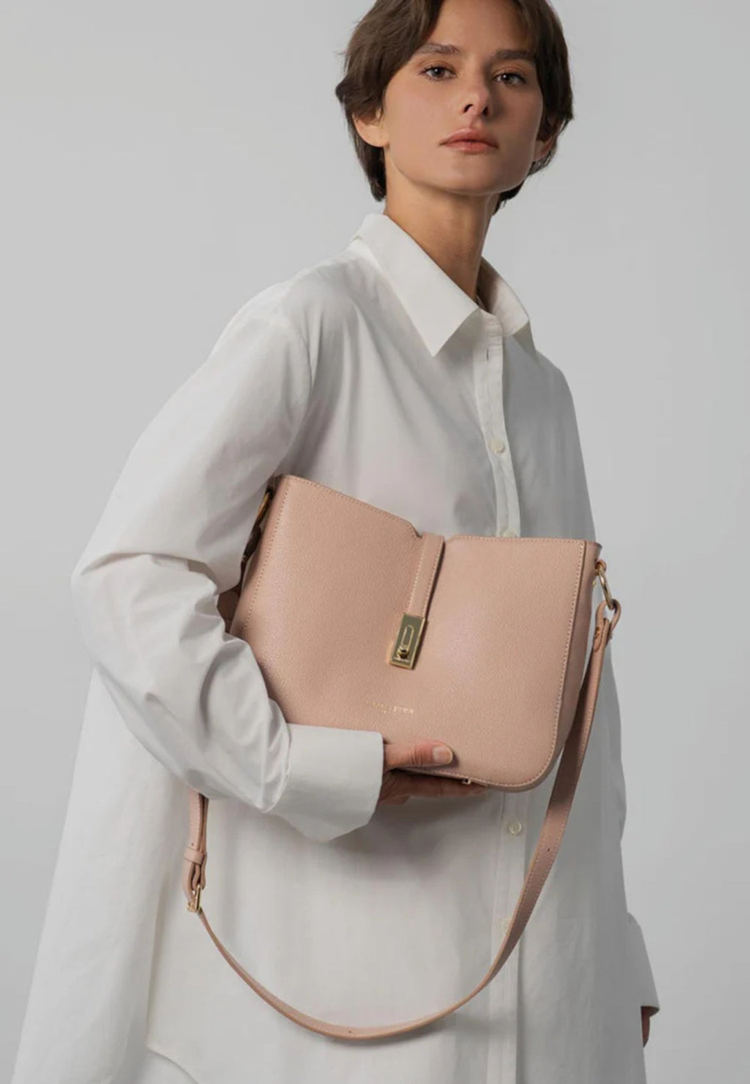 Lancaster Kabelka Milano Horizon L Nude