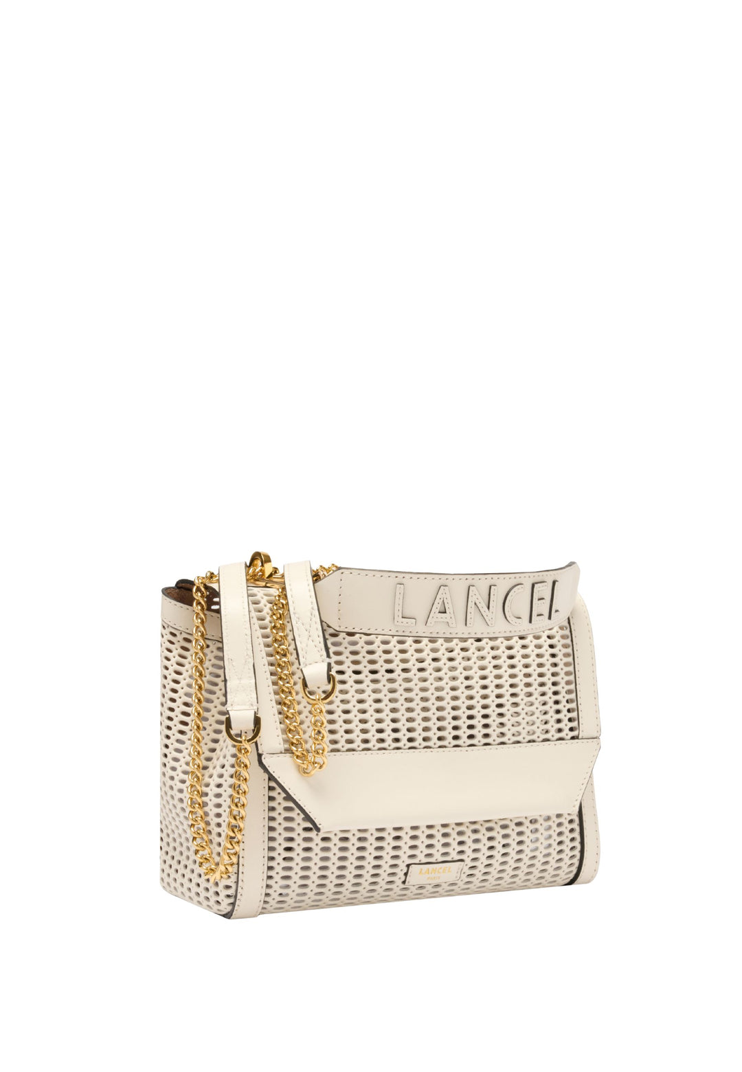 Lancel Borsa con patta M Ninon Animation Ajouree Neige Donna