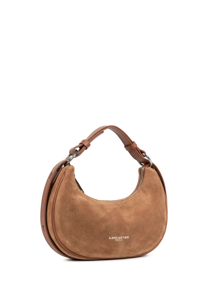 Lancaster Crossbody Bag Zippered S Suede Camel