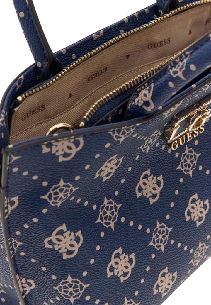 Guess Sac Bandoulière Emelie Logo 2 Comp S Navy Logo