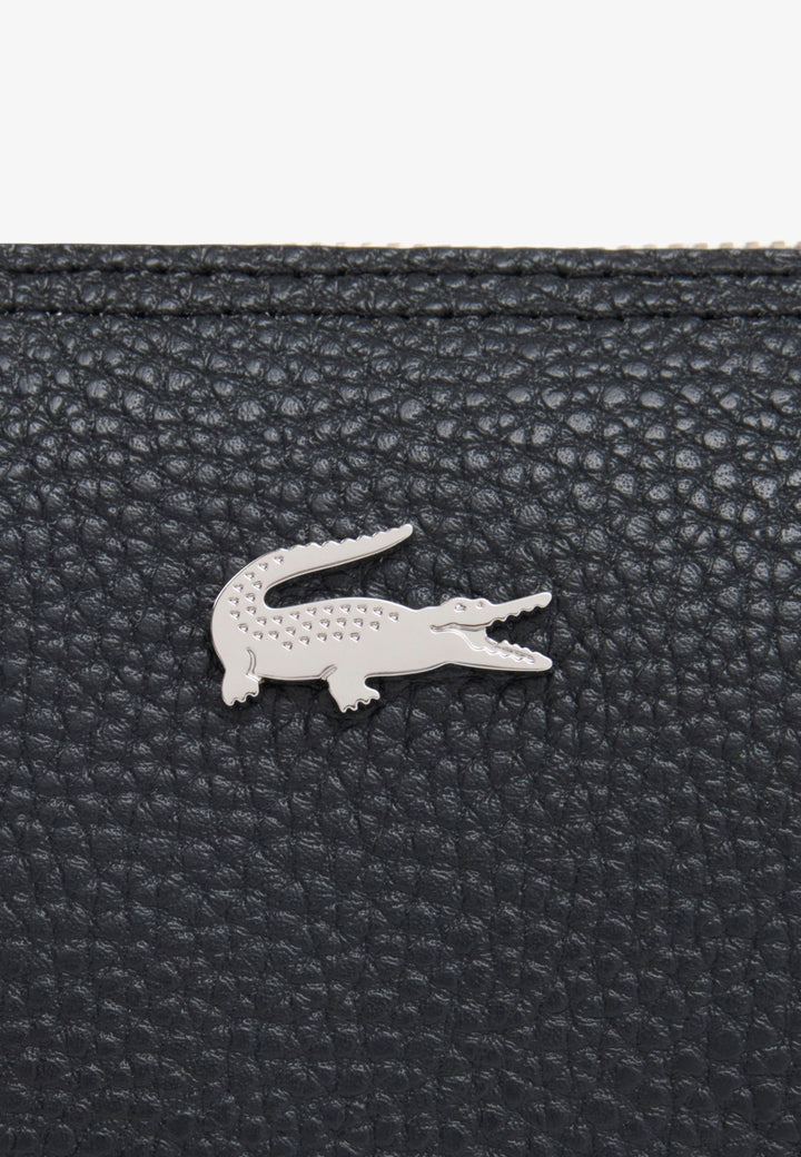 Lacoste Mini sac à bandoulière Femme Anna Noir Farine
