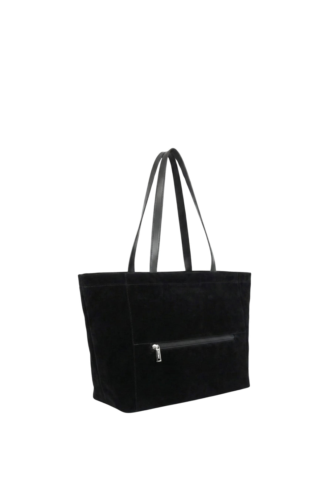 Lancaster Borsa Shopper spalla Con zip L Suédine KBA Nero