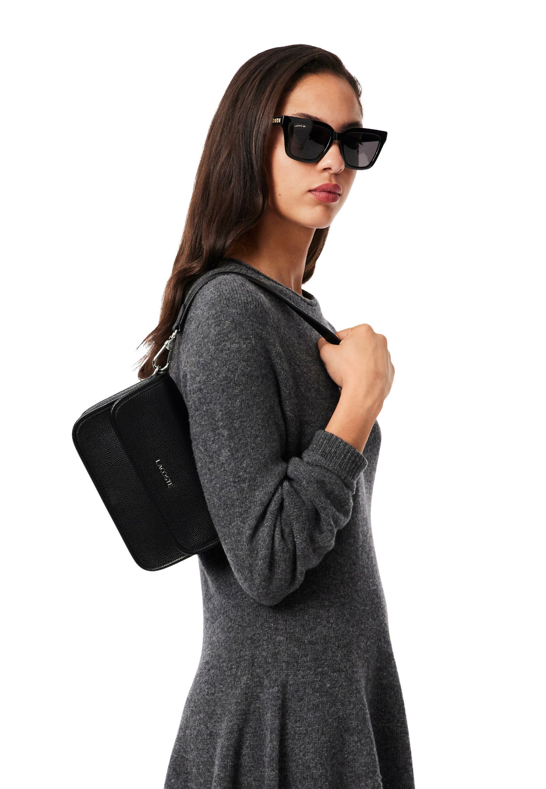 Lacoste Borsa a tracolla Lacoste Elegance Nero