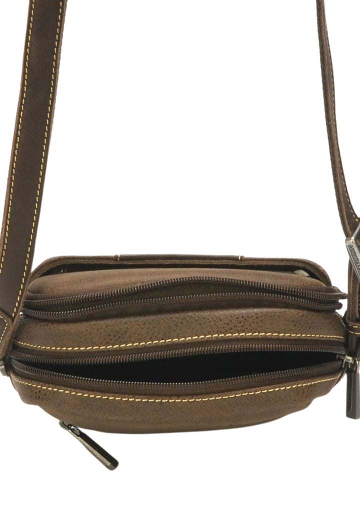 Arthur & Aston Borsa Uomo 2158-08 Castagna
