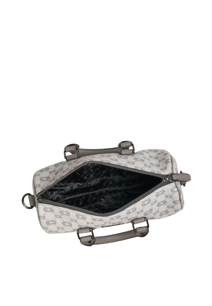 Chabrand Borsa a cartella Icone Tela spalmata Grigio