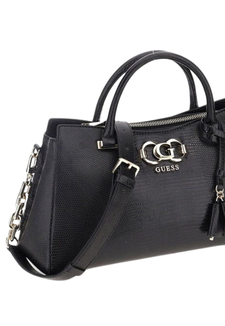 Guess Torba na ramię Anadela 3 Comp Satch Black