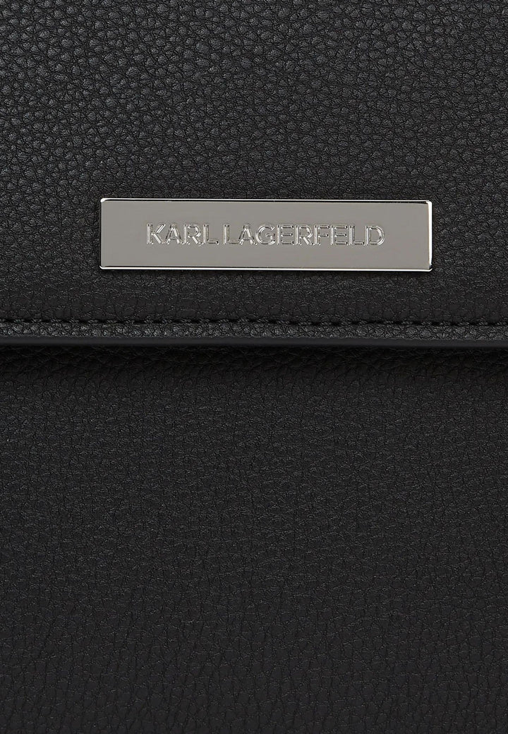 Karl Lagerfeld Ikon Satchel skuldertaske sort