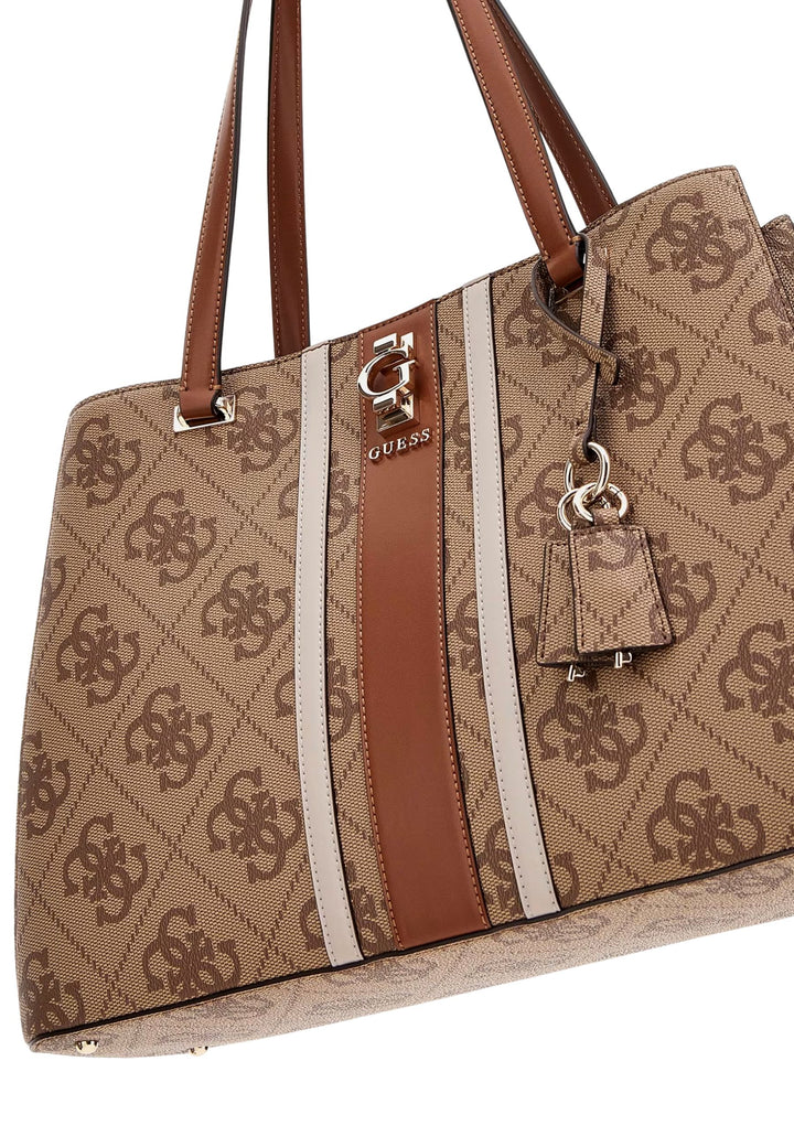 Guess Borsa Shopper Latte Logo