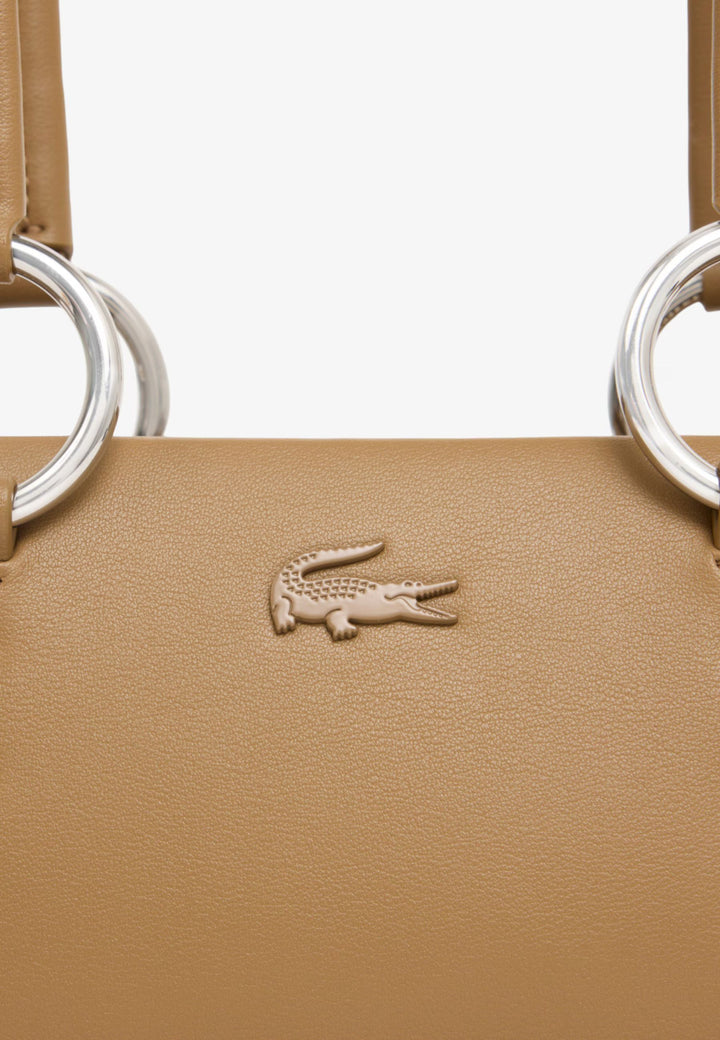 Lacoste Celys Brown Cookie Crossbody Bag