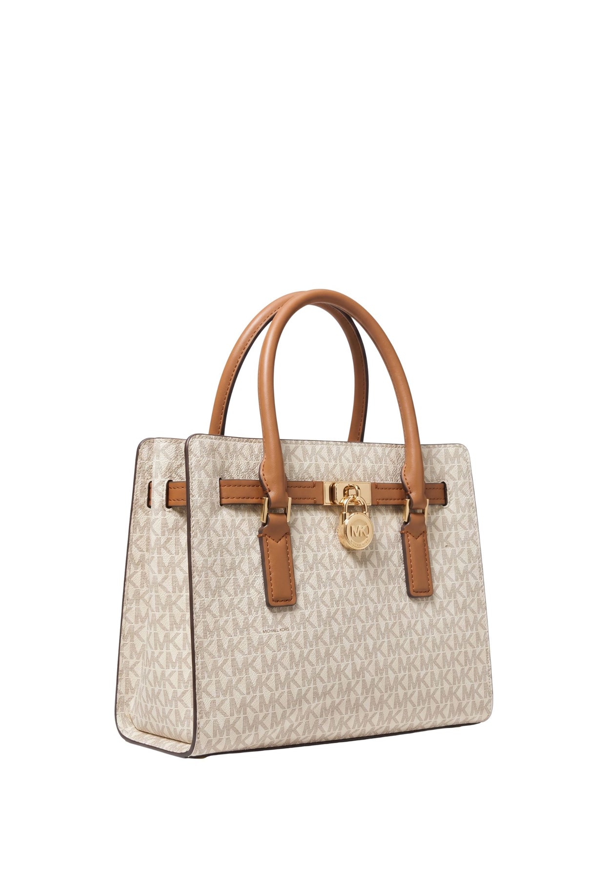 Geantă de mână Michael Kors Hamilton bej