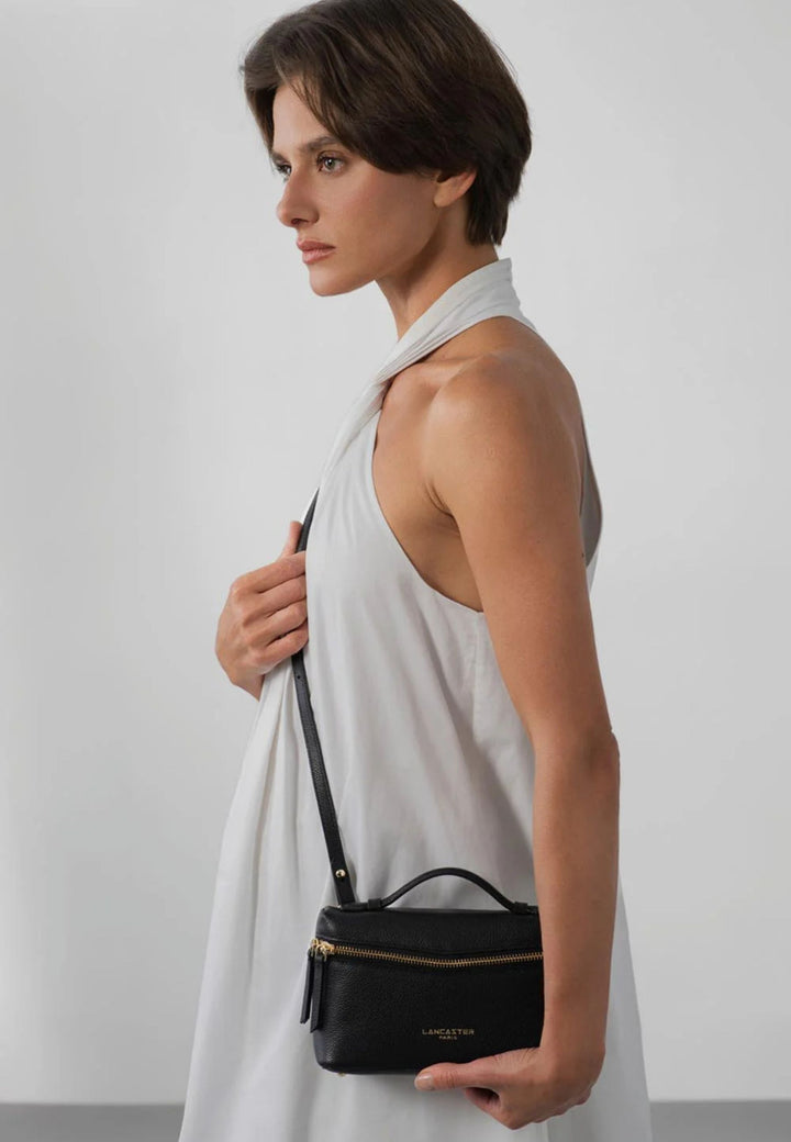 Lancaster Sac boite Zippé S Milano Trésor Noir