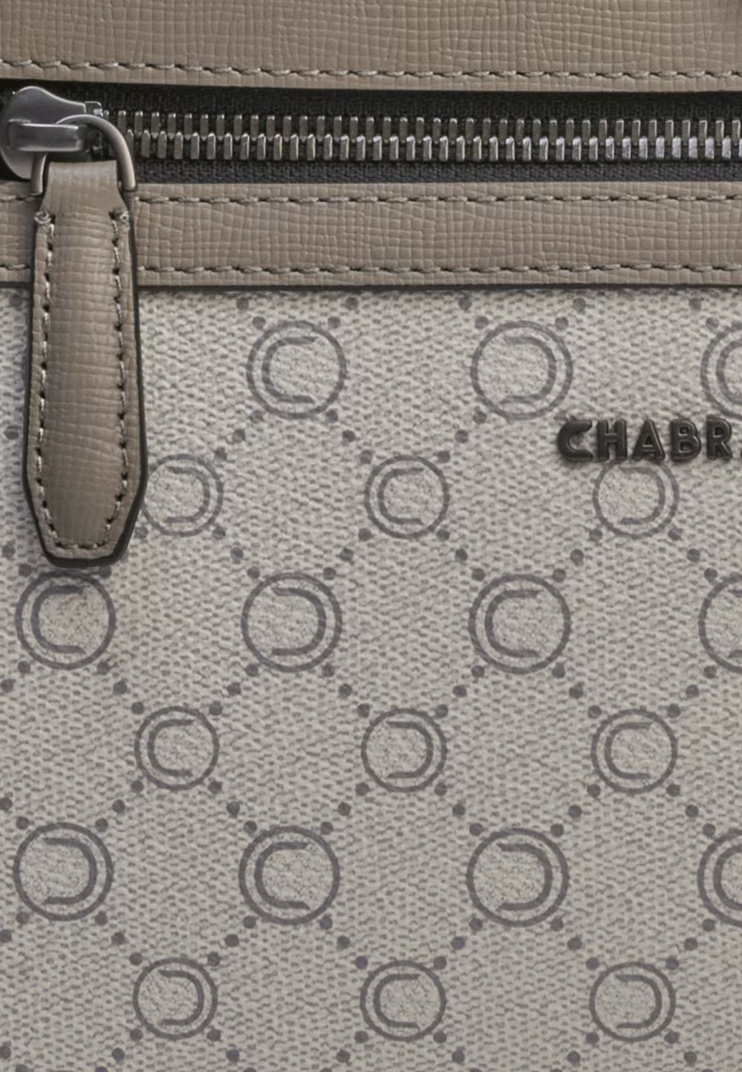 Chabrand Borsello in tela spalmata con finiture in pelle