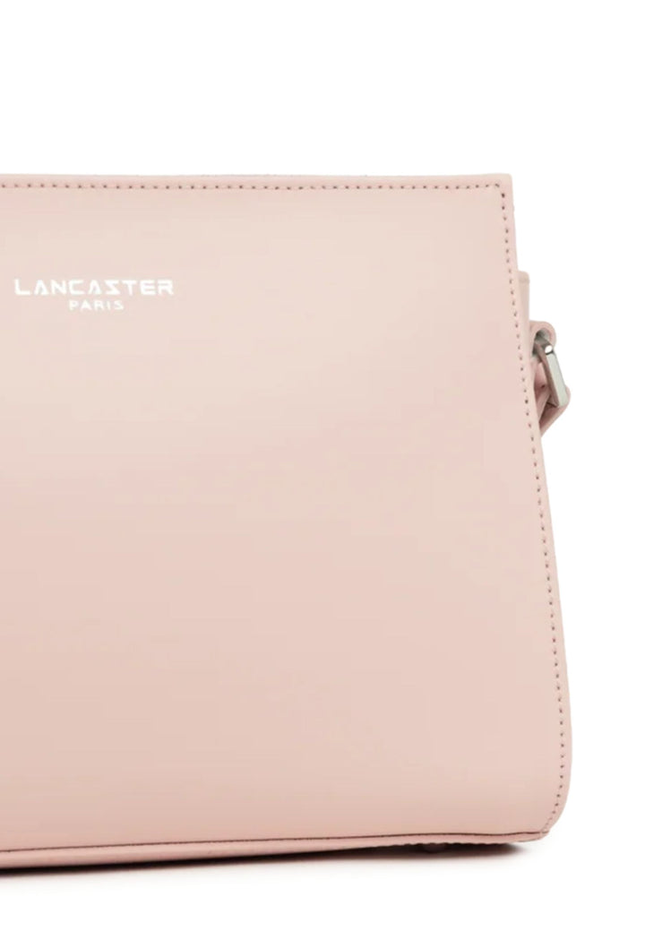 Lancaster Borsa a tracolla Zippée S Smooth Poudre
