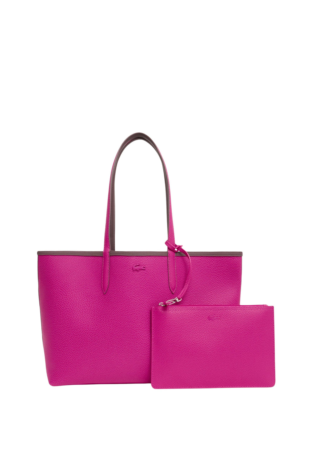 Mala Tote Anna Mulher Lacoste Oxalis Rubine