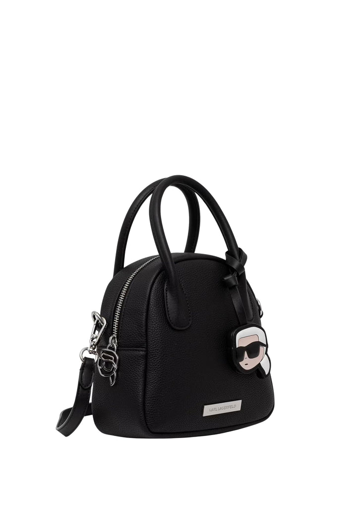 Karl Lagerfeld Ikon Crossbody Bag Black