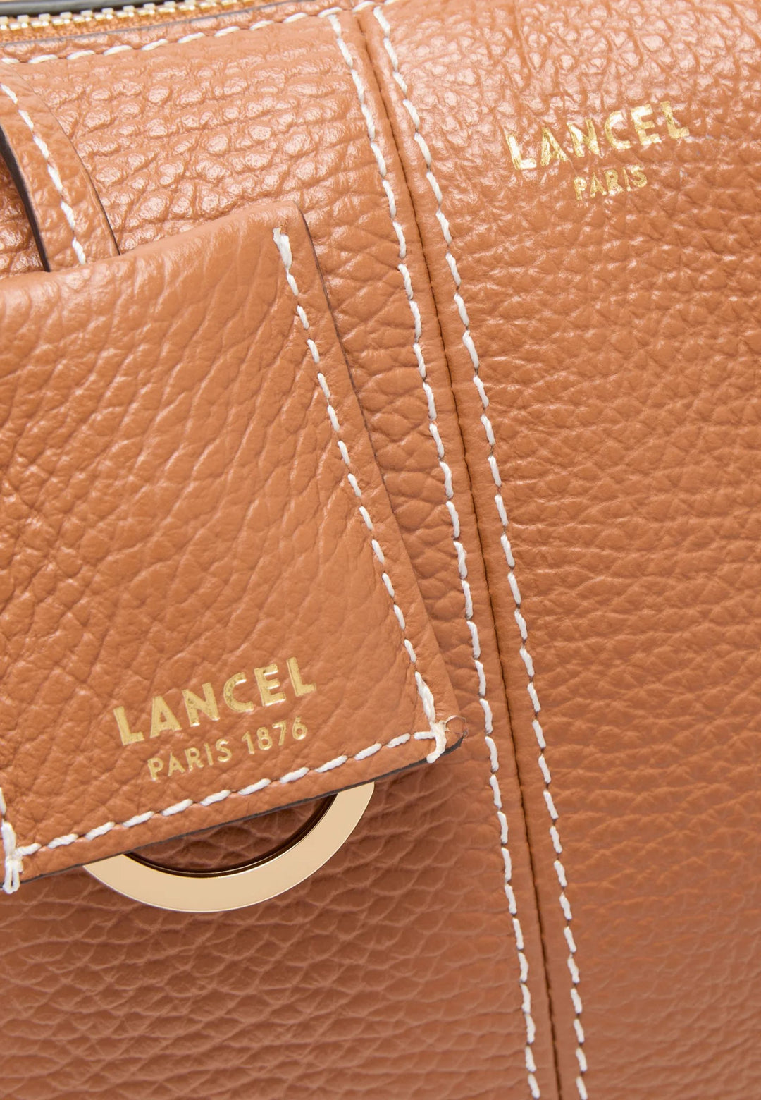 Lancel Torba na ramię Victoire Camel Kobieta