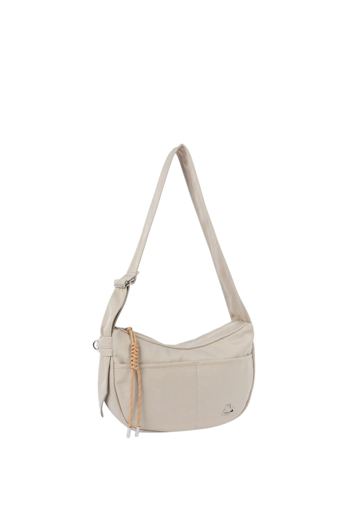 Lancaster Basic Love schoudertas Beige Fumé