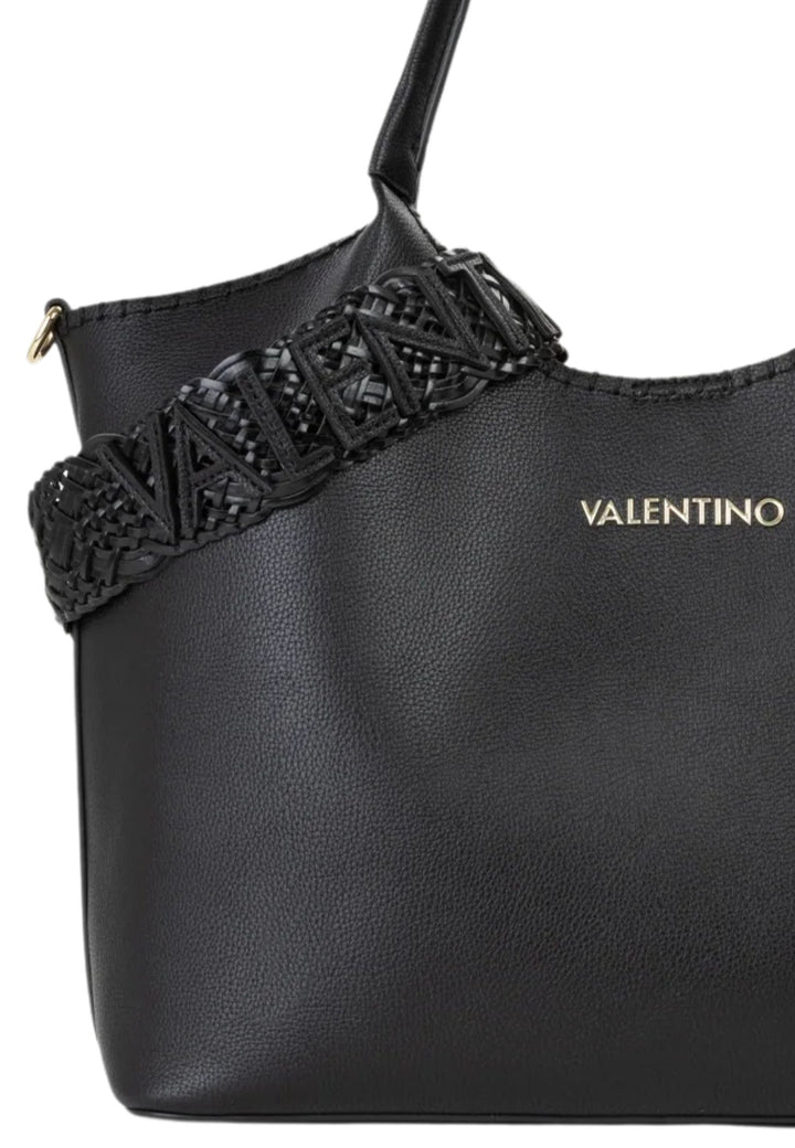 Valentino Einkaufstasche Aleksandra VBS9W901 Schwarz