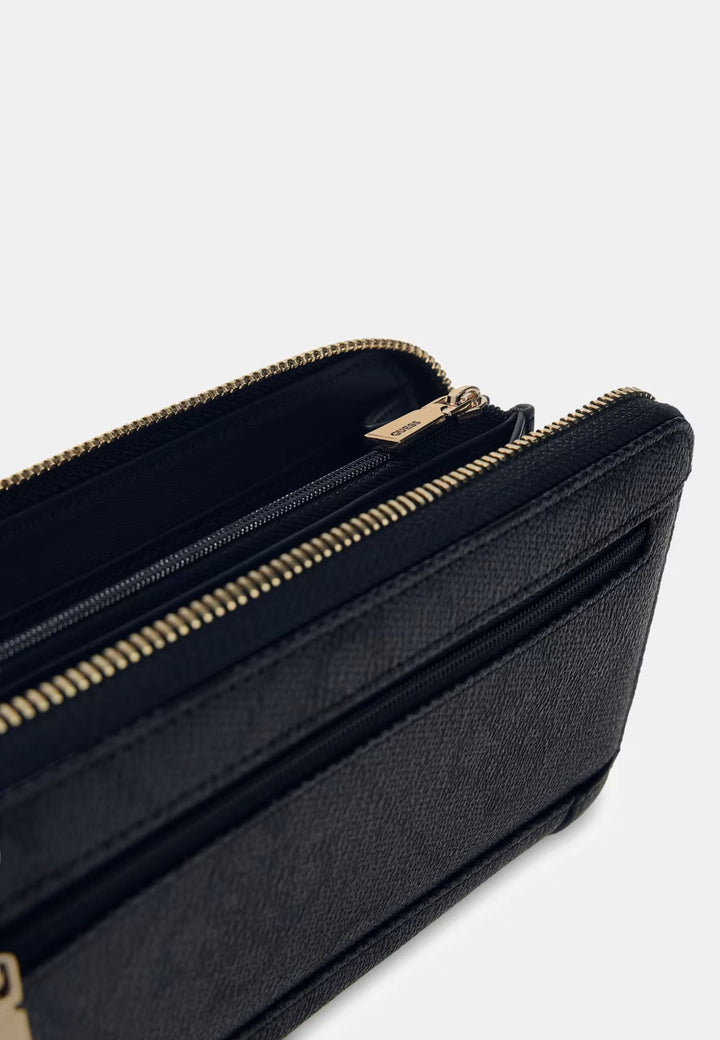Guess Compagnon Karnilla Logo Slg Lr Coal Logo