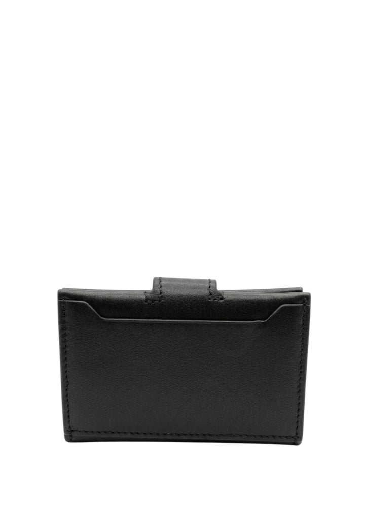Lancaster Etui na karty z zatrzaskiem Paris Philos Noir