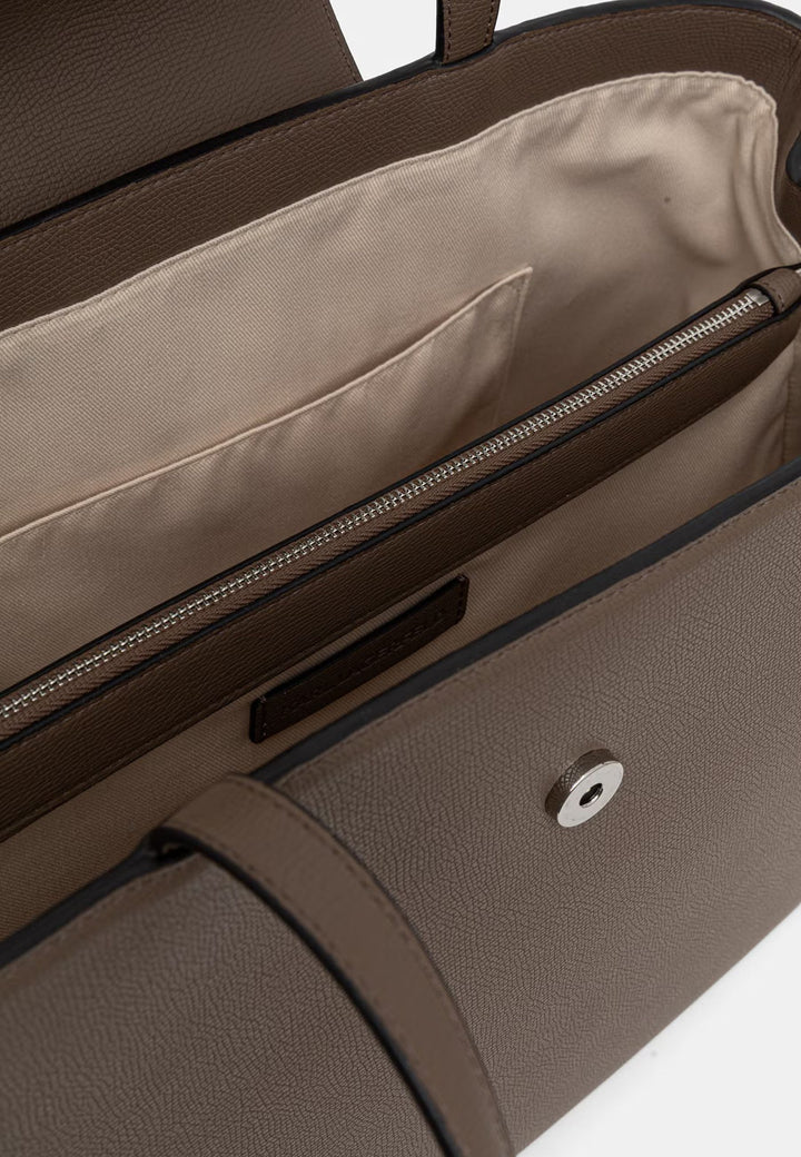 Karl Lagerfeld K/RSG Metallisk Tote Taupe