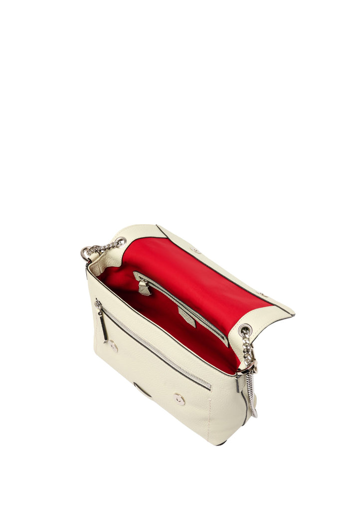 Lancel Ninon Soft M flap taske Neige til kvinder