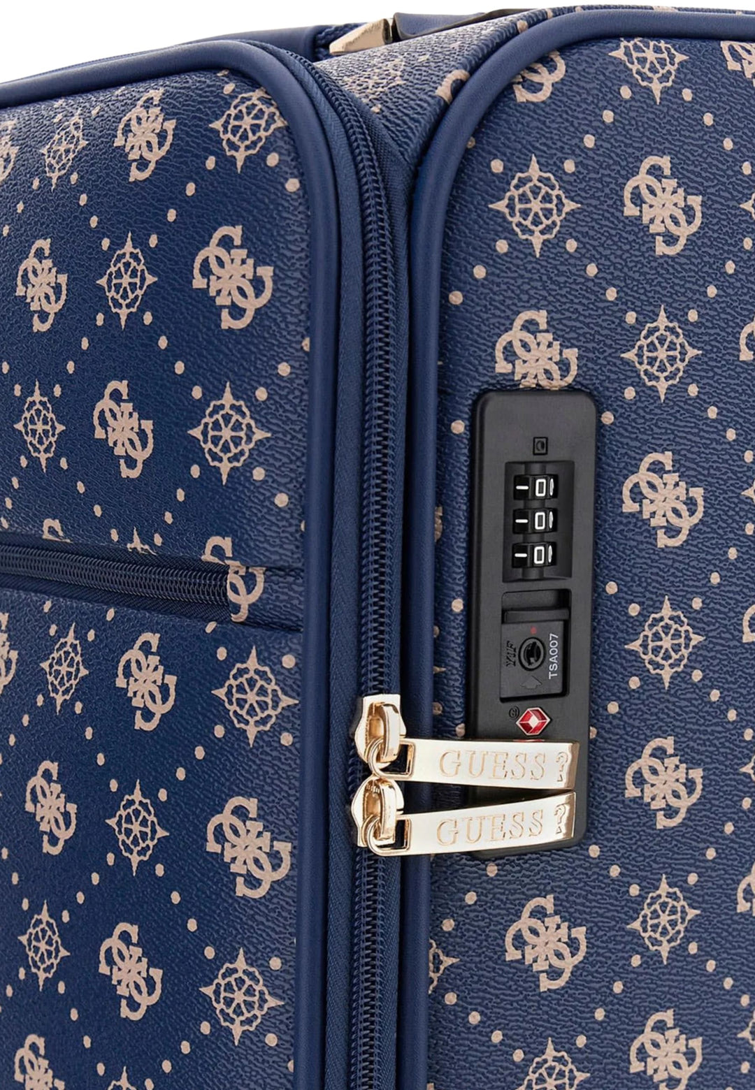 Guess Mala de viagem Silia Duffel Backpac Navy Logo GP9890983