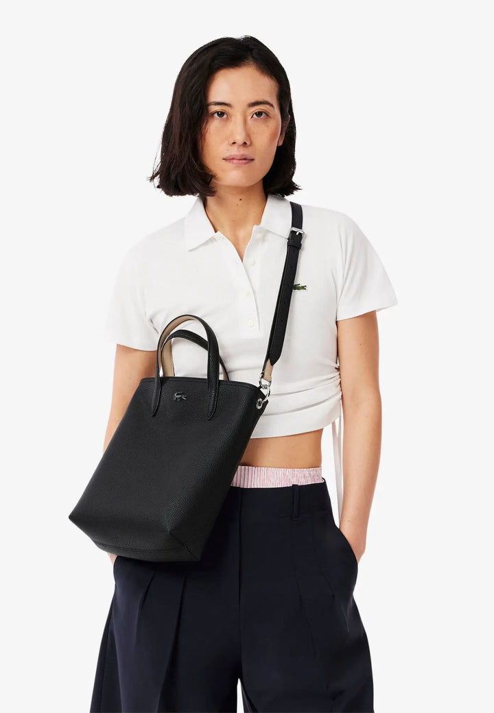 Lacoste Sac Cabas Anna NF4929AA Noir Krema