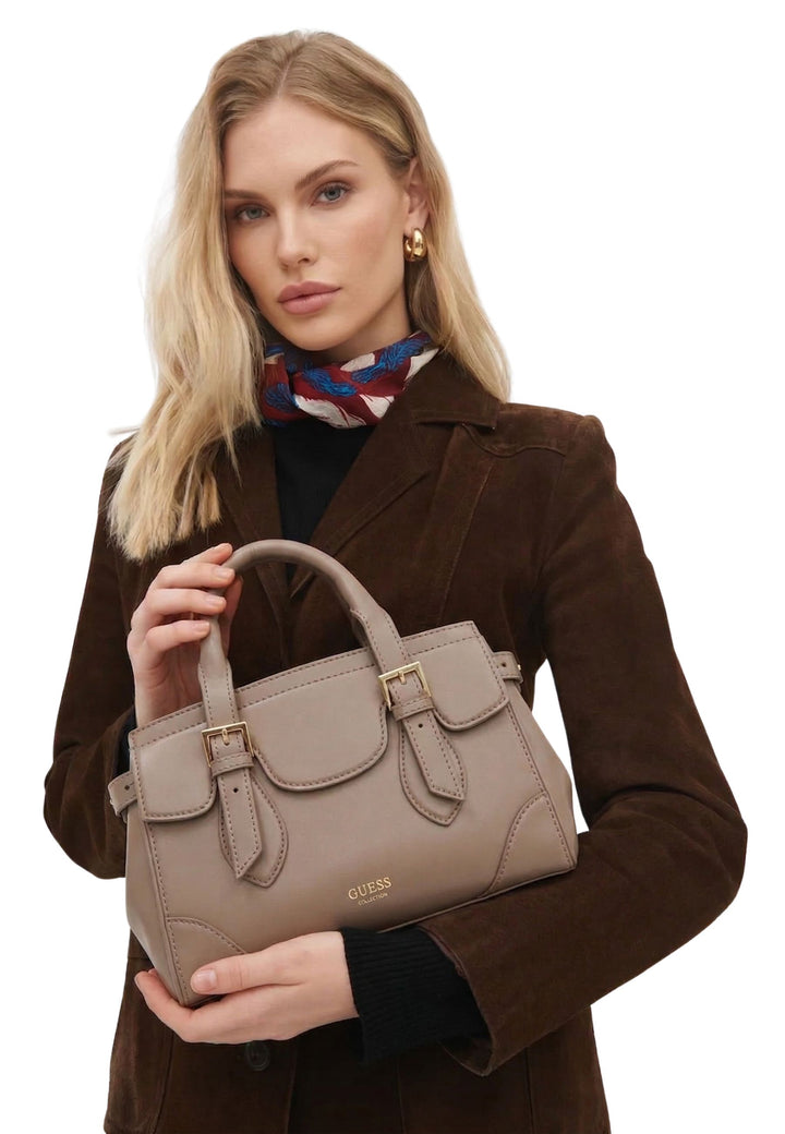 Guess Sac Bandoulière Diana Maxi Satchel Ataupe