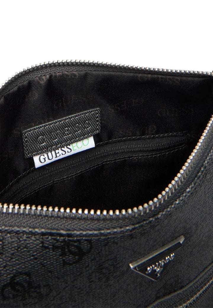 Guess Borsello a tracolla Milano con logo 4G Black/White