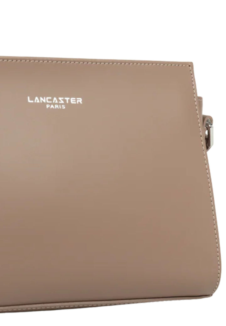 Lancaster Borsa a tracolla Zippée S Smooth Praline