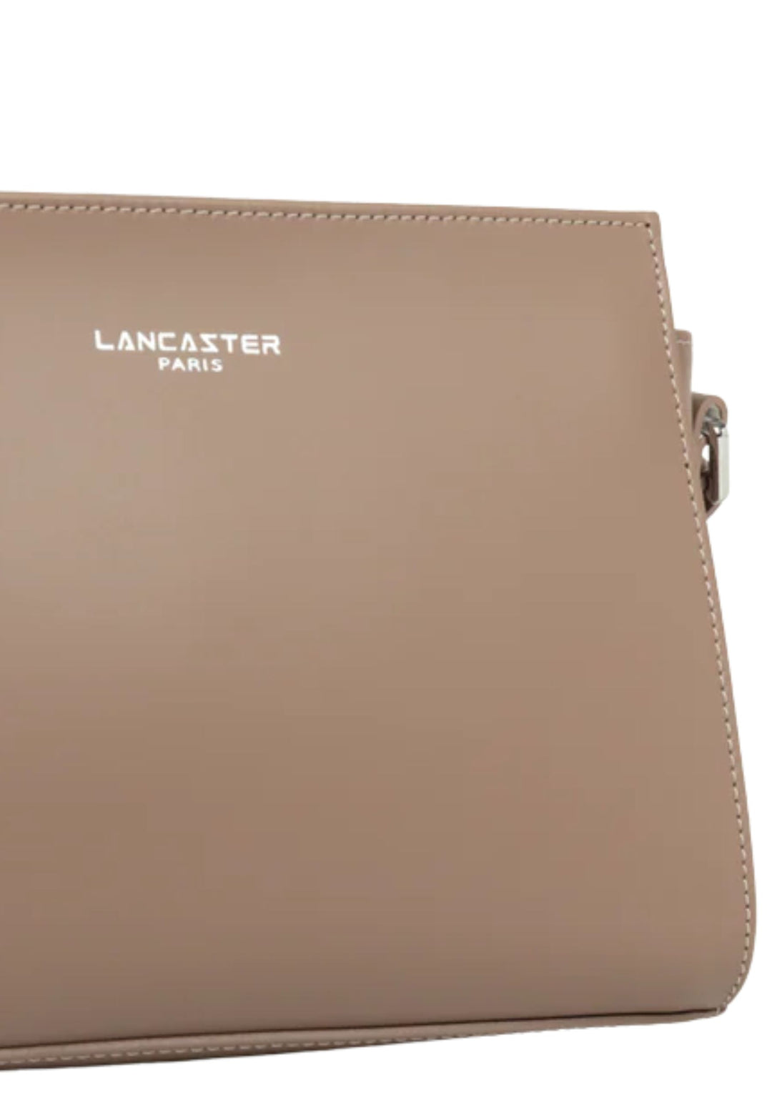 Lancaster Borsa a tracolla Zippée S Smooth Praline
