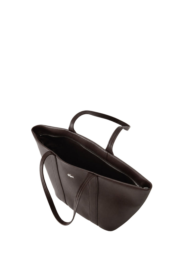 Lacoste Sac Shopping Femme Marron foncé