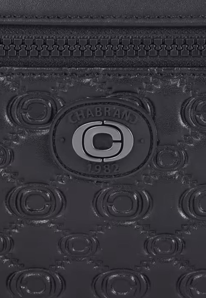 Borsa a cartella con zip a tracolla Touch Bis Chabrand