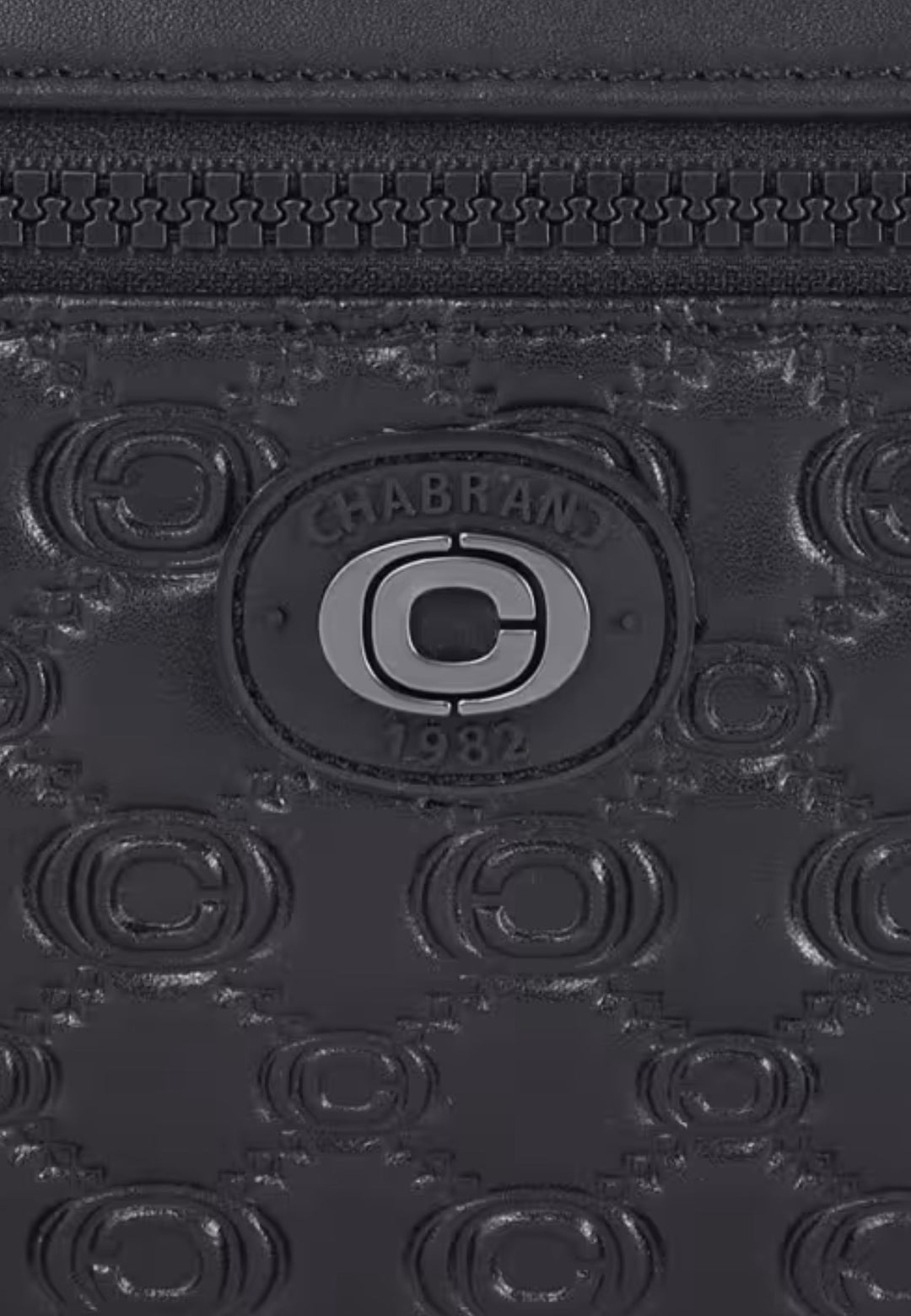 Borsa a cartella con zip a tracolla Touch Bis Chabrand
