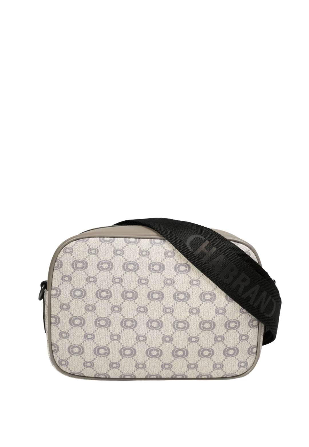 Chabrand Sacoche Ecru Gris Garnie Cuir