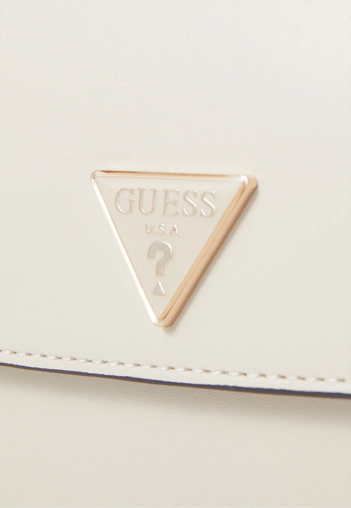 Guess Daryna 2 Comp Satchel Schëllerbeutel Bone VG949321