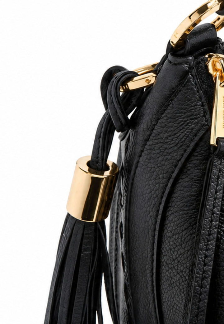 Lancel Hobo kabelka Hobohème M černá