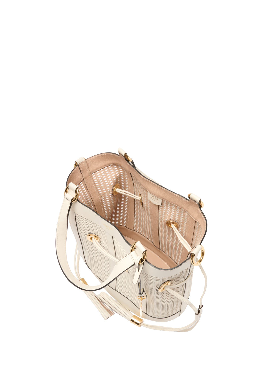 Lancel Håndtaske M Pf Animation Ajouree Neige Dame