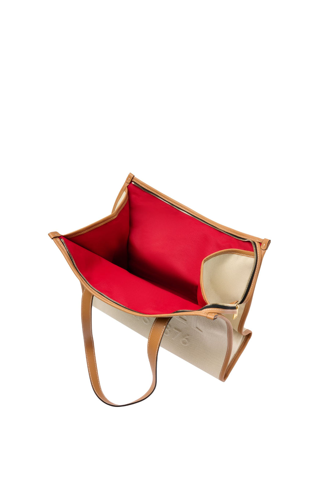 Lancel Cabas Jour Animation Naturel/Camel Femme