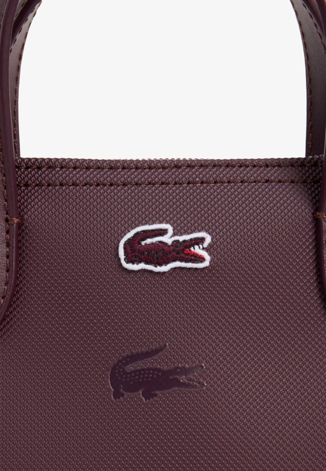 Lacoste Sac à main L.12.12 Concept Bordeaux Oxalis