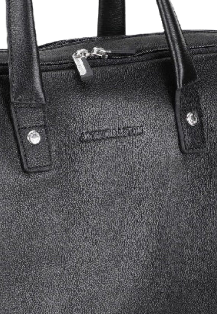 Arthur & Aston Porte Document Homme Noir