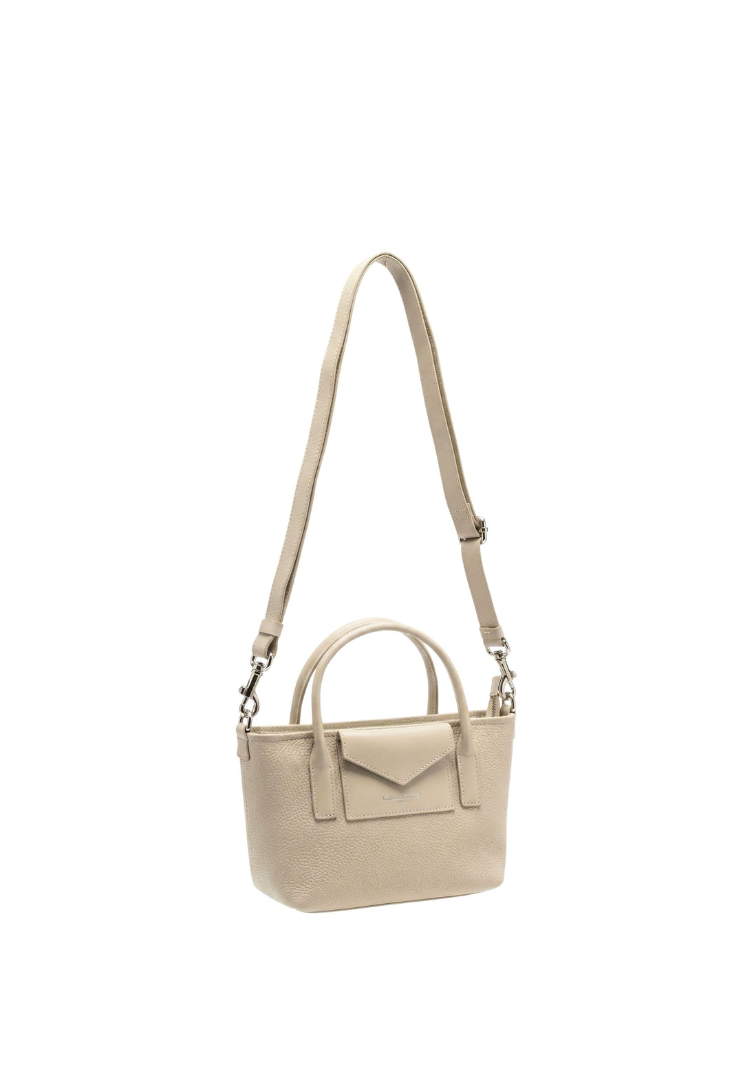 Lancaster Sac cabas main Zippé Maya Double KBA Ivoire