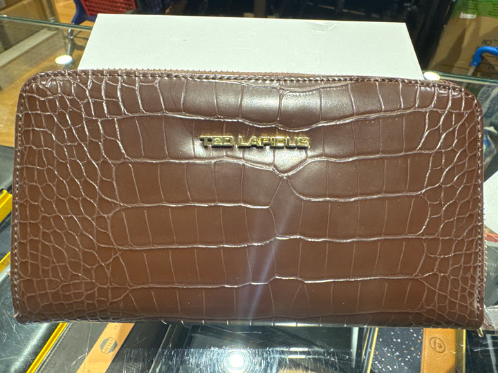 Ted Lapidus Brown Wallet/Travel Wallet